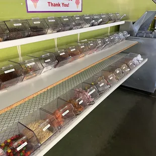 Huge selection of toppings