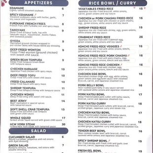 Menus