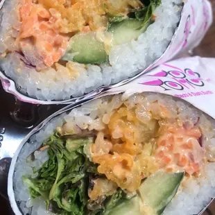 Shrimp Tempura Burrito