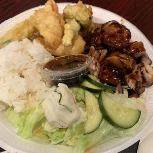 Teriyaki Chicken combo plate