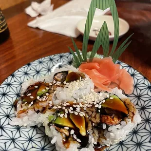 Dragon roll.