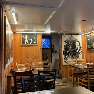 Some of the interior