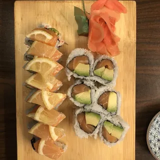 Salmon Avocado Maki Roll