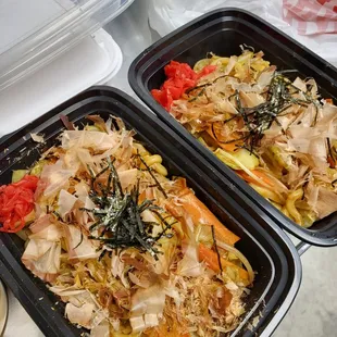 Yaki udon + choose your protein