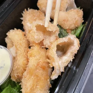 Crab Cream Croquettes with no crab cream inside