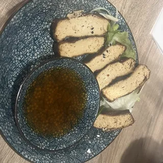 Fried Marinated Tofu