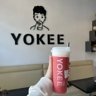 Icy cheese strawberry