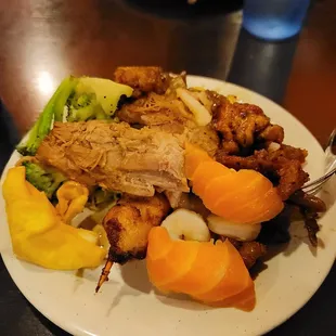 I'm back!  This is Saturday lunch