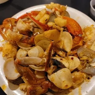 They're also offering seafood boil as part of buffet: go to noodle bar area.