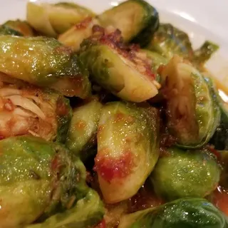 Spicy Brussel Sprouts