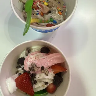 Frozen yogurt