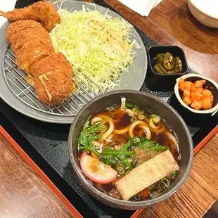 Cheesekatsu + Udon