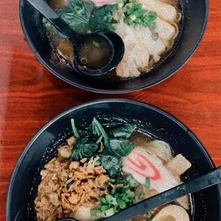 2. Yummy Chicken Ramen &amp; 8. Spicy Chicken Ramen