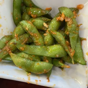 2. Spicy Edamame