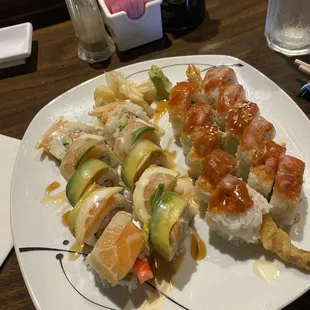 Happy Roll (left) Dancing Spicy Tiger (right)