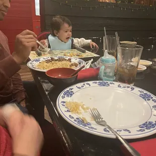 My grandson had a blast. The cook engaged and accommodated him the entire evening.  He loved the filet mignon.