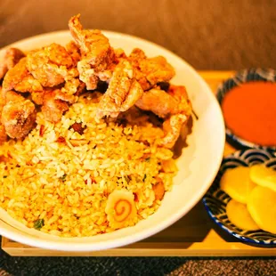 Chicken Karage fried rice