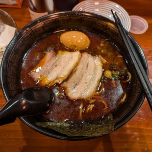 Black Garlic Ramen