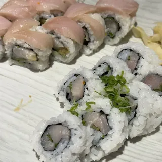Hamachi Kamikaze Roll