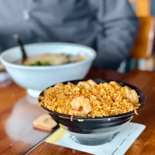 Shrimp fried rice