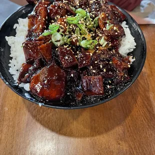 Rice R8. Spicy Pork Bowl