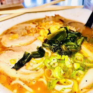 N12. Black Garlic Tonkotsu Ramen