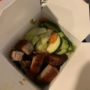 The BBQ pork was AWESOME!