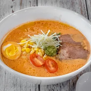 Creamy Tomato Ramen!