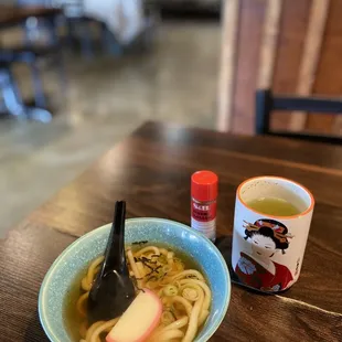 Wed daily lunch special - mini chirashi and mini udon