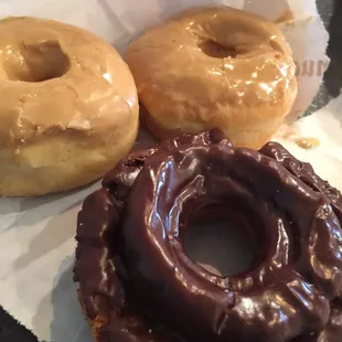 Maple glazed and chocolate old fashioned