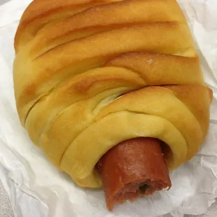 I couldn't help but take a bite before snapping a shot. Jalapeño kolache yum!!!