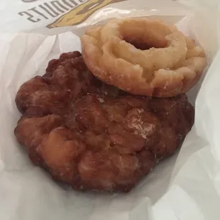 food, donuts, dough desserts