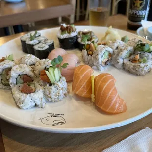 sushi and sashimi, sashimi, food, sushi