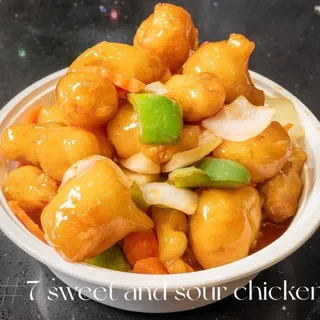 7. Sweet and Sour Chicken