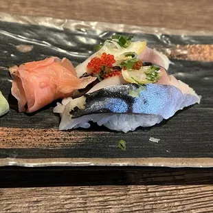 Mackerel Nigiri