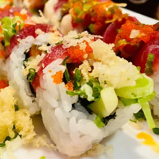 LOVE! Rice here is absolutely perfect. &quot;Thunder roll&quot; is so good! Get it! :)...