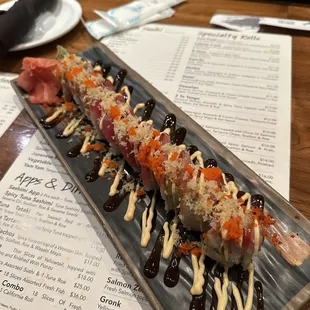 sashimi, sushi, sushi and sashimi, food