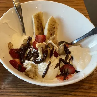 Caramelized Banana Split