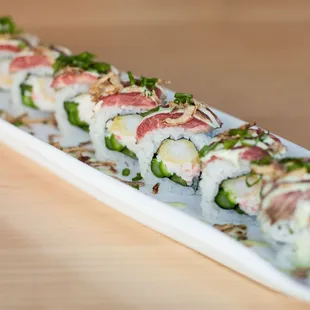 food, sushi and sashimi, sushi, sashimi