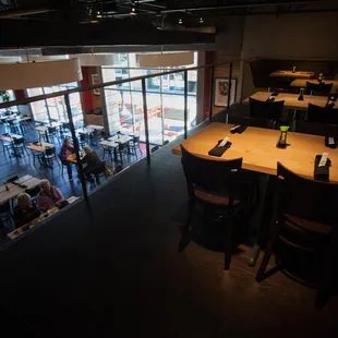 sushi and sashimi, interior
