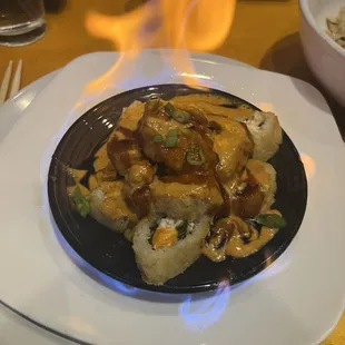 Flaming Volcano