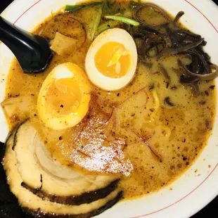 Spicy tonkotsu