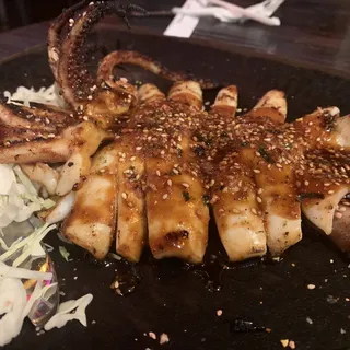 Grilled Whole Squid