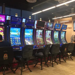 Gas station has everything a person could want: clean restrooms, drinks &amp; these