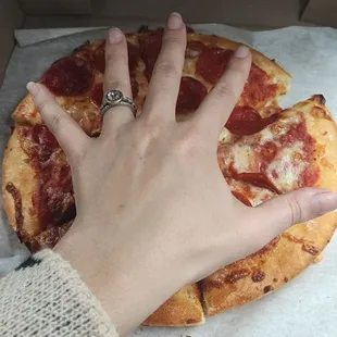 a pizza in a box