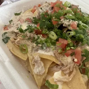 Carnitas nachos