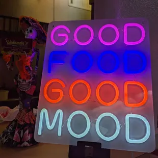 Countertop sign
