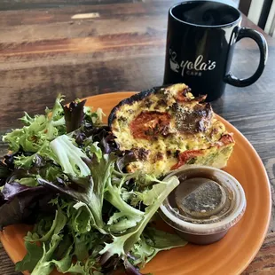 Seasonal Veggie Frittata with Greens