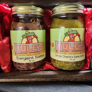 Our own salsas