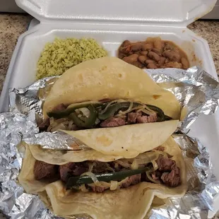 Beef Fajita Plate